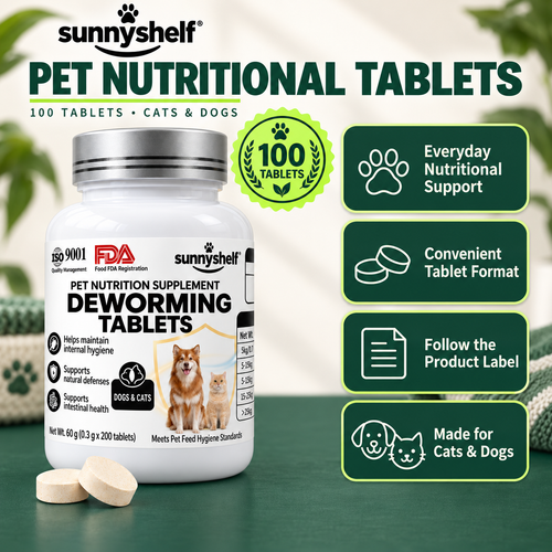 Pet insect repellent tablets for animal health