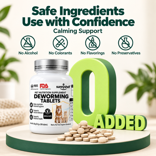 Pet insect repellent tablets for animal health