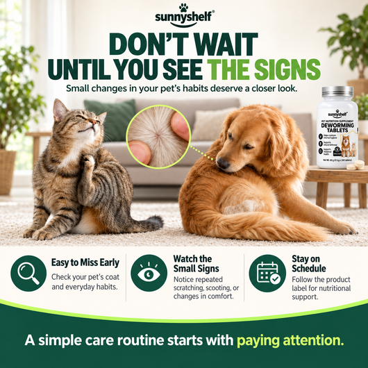 Pet insect repellent tablets for animal health